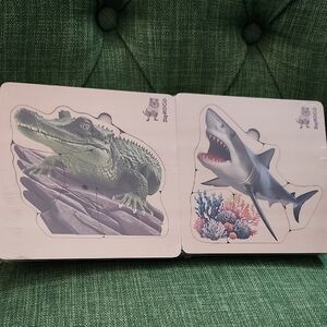 6 Pack Wood Puzzle Set